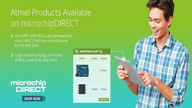 microchipDIRECT, atmel,microcontrollers
