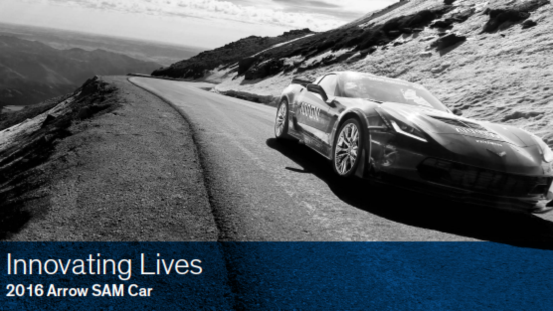 Arrow CSR_SAM Car_Innovating Lives Arrow SAM car project