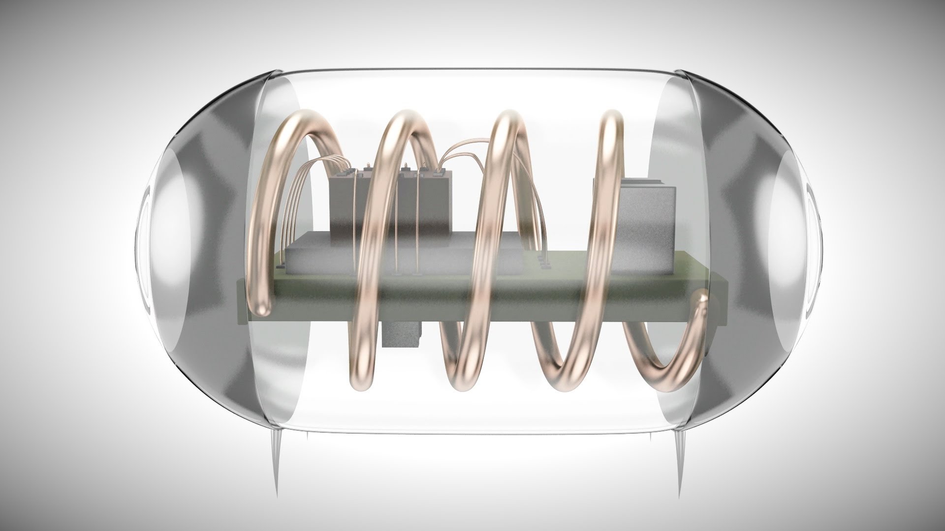 Ingestible devices Wireless Electronic device