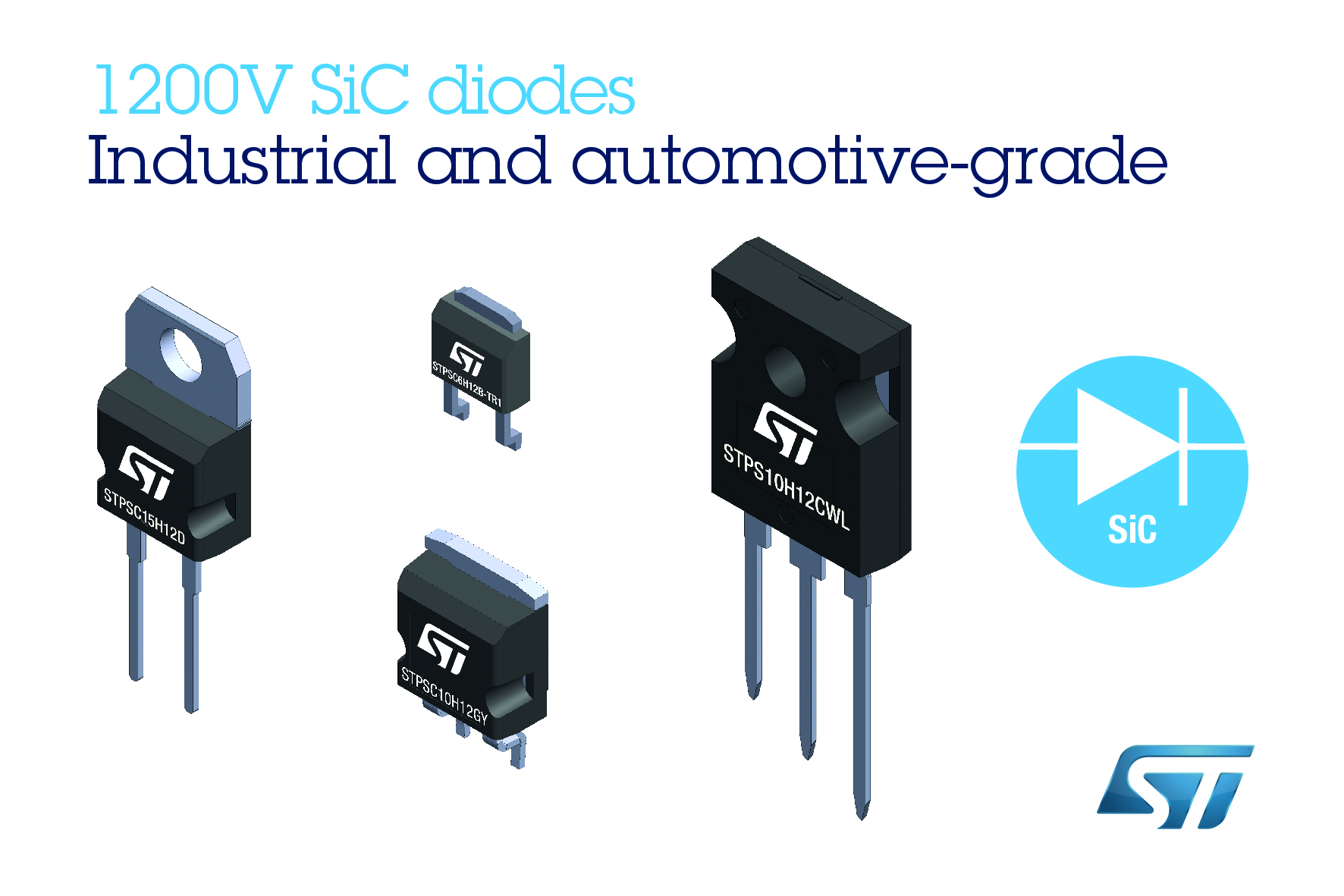 ST- 1200V SiC diodes