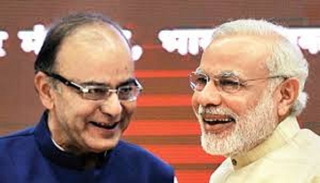 modi with arun jaitley