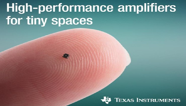 Smallest Amplifiers Texas Instruments