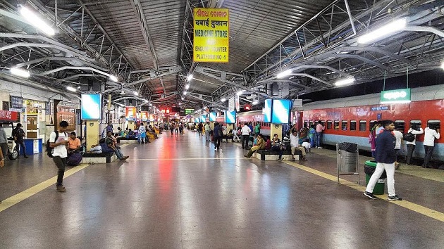 LED lighting at Stations