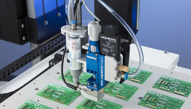 P-Jet_SolderPlus_Valve_Solder_deposit_PCB_2 Solder Paste Jetting