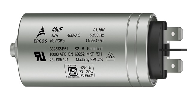 AC motor capacitors