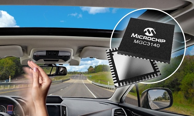 3D gesture recognition controller