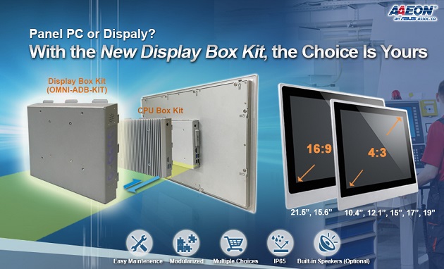 Display Box Kit Adds Modular Functionality to PC Series Display Box Kit Adds Modular Functionality to PC Series