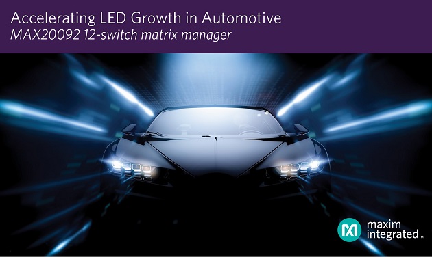 LED Matrix Manager Empowers High-Density Automotive Matrix and Pixel Lighting