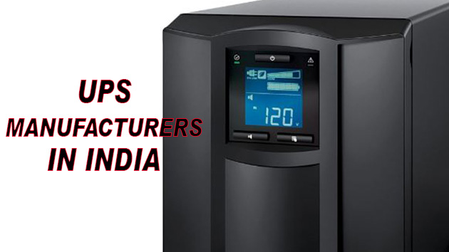UPS Manufacturers in India