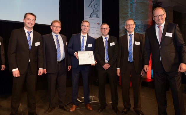 The HARTING Applied Technologies team were delighted with the new accolade The HARTING Applied Technologies team were delighted with the new accolade