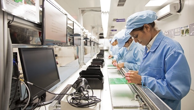 new Electronics manufacturing plant