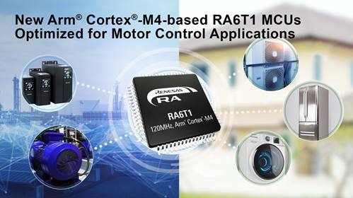 RA MCU Family with RA6T1 MCU Group