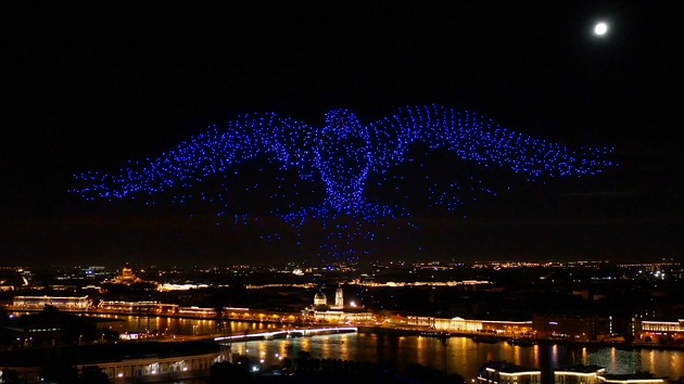 Record-breaking drone show