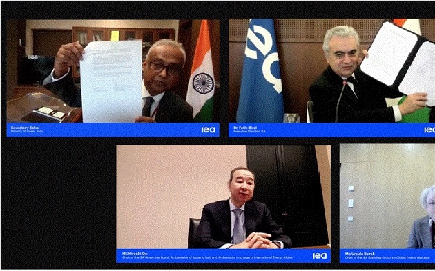 India signs Strategic Partnership Agreement with International Energy Agency (IEA)