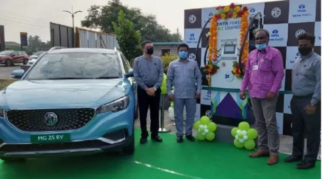 MG Motor, Tata Power set up EV-charging station in Chennai