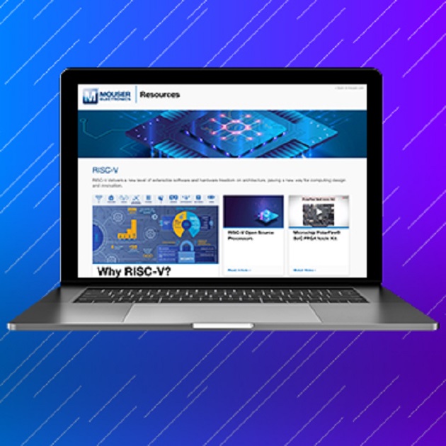 Mouser electronics now stocking new RISC-V Resource Page