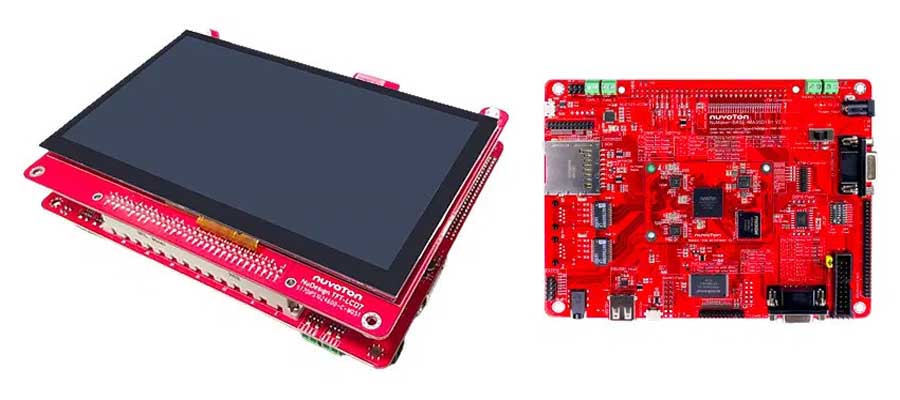 new heterogeneous multi-core NuMicro MA35D1 series microprocessor