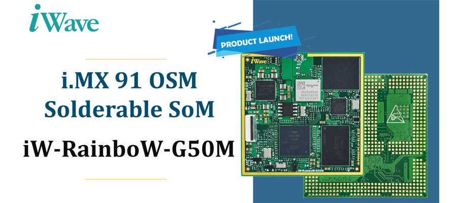 iWave launches i.MX 91 SoC powered System