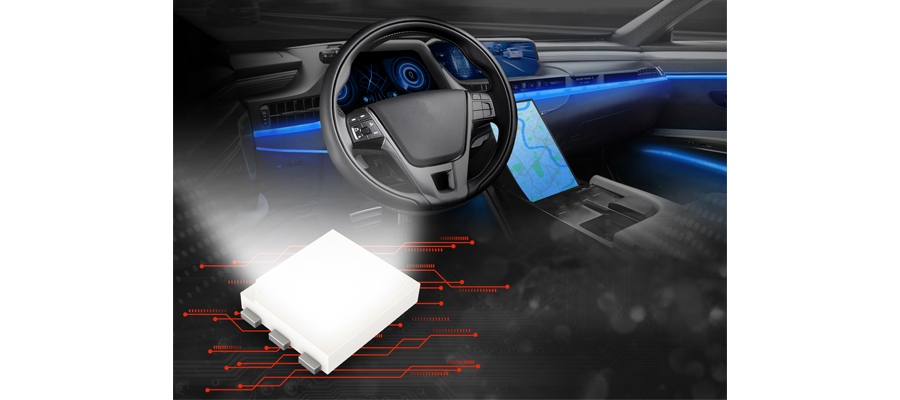 New RGB Chip LED for Automotive Interiors Minimizes Color Variations due to Color Mixing