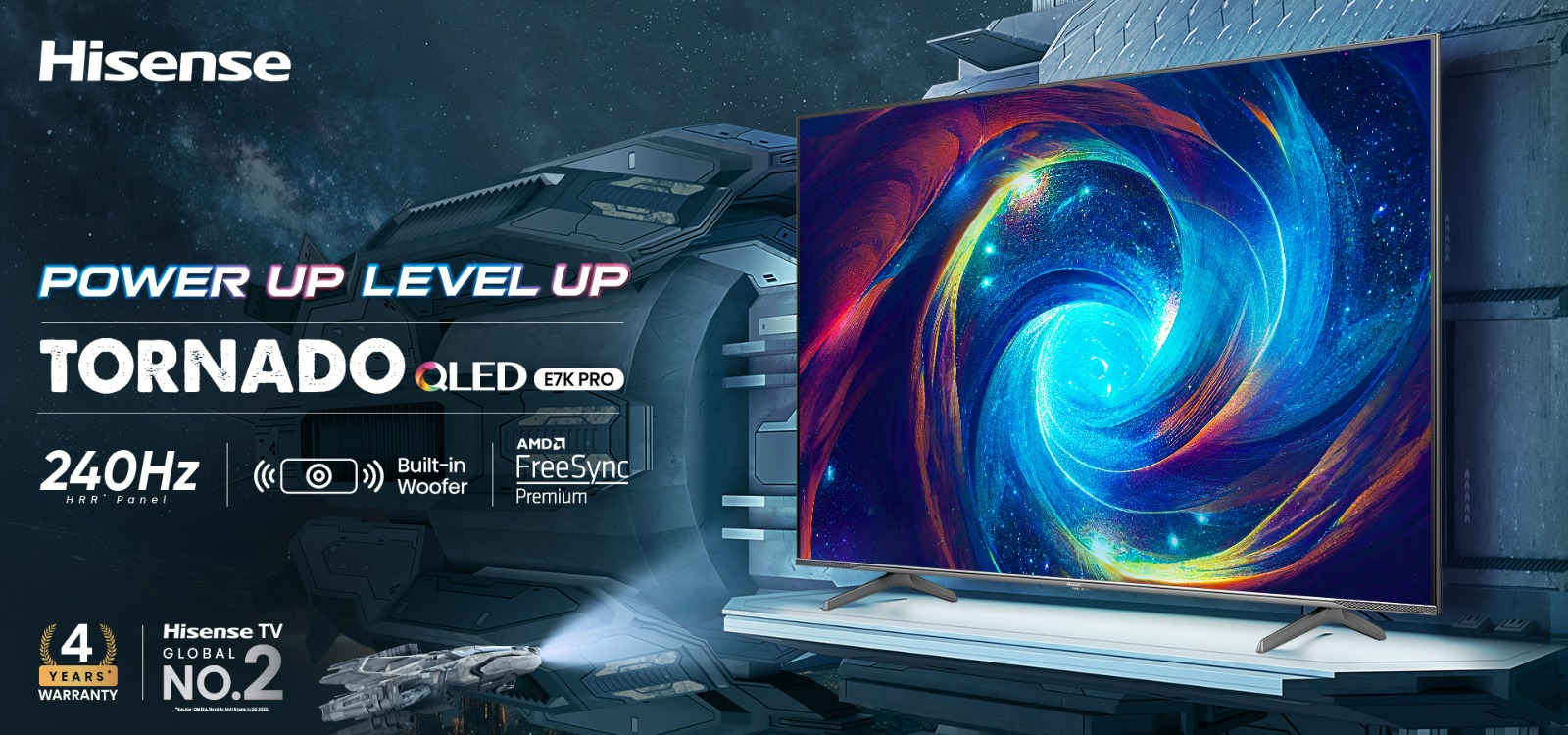 Pic - Tornado QLED E7K Pro