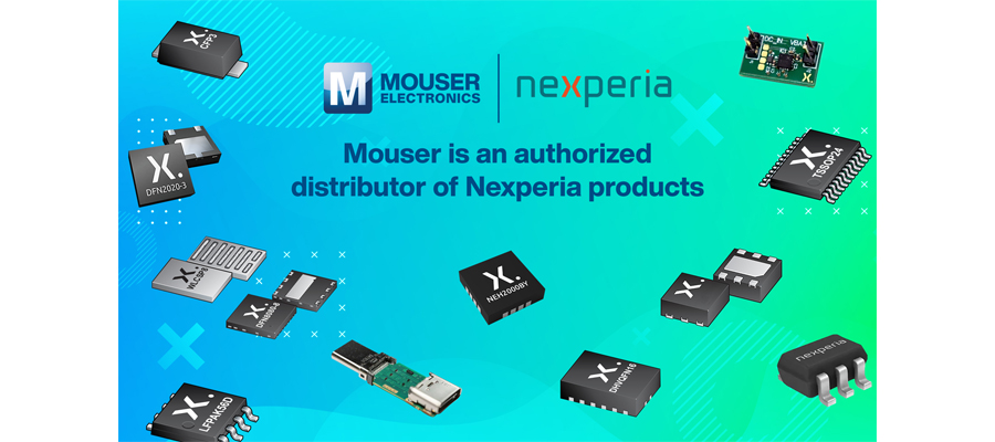 Authorized Distributor Mouser Electronics Spotlights Latest from Nexperia in Discretes