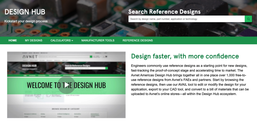 Avnet’s Design Hub Makes Reference Designs More Approachable to Engineers