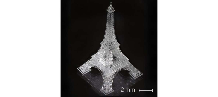 Novel process for 3D-printing macro-sized fused silica parts with hi-res features Novel process for 3D-printing macro-sized fused silica parts with hi-res features