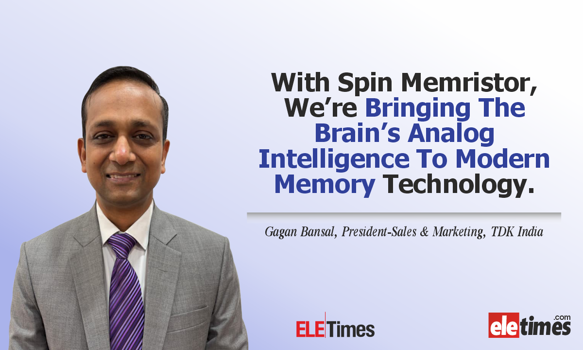 Gagan Bansal of TDK India