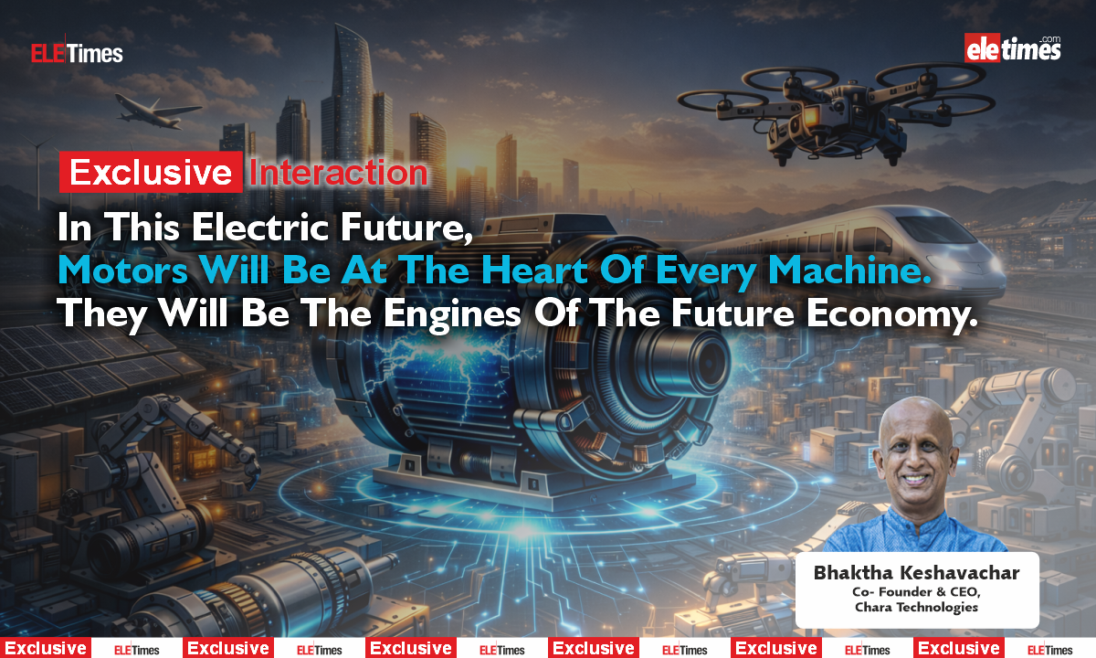 Bhaktha Keshvachar, CEO & Co-founder, Chara technologies discusses a rare-earth-free motor architecture designed for next-generation electric motor vehicles