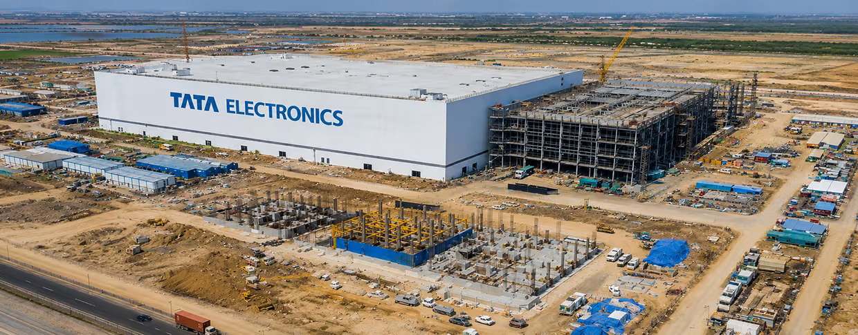 Tata Electronics to Manufacture India’s First Large-Scale Chip Factory