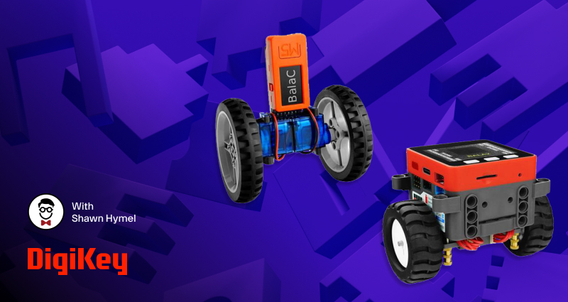 DigiKey and Engineering Influencer Shawn Hymel to Host Webinar and Video Series on Reinforcement Learning with Balance Bots