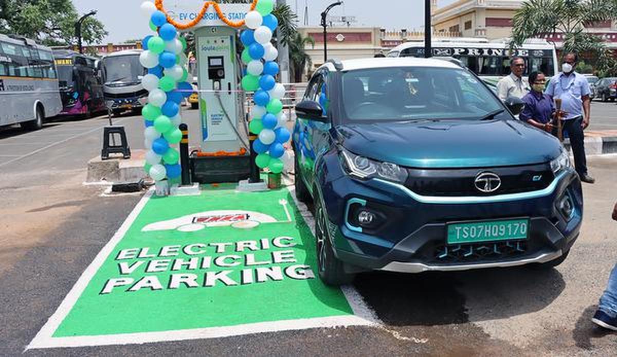 EV charging infrastructure expands through Indian Railways