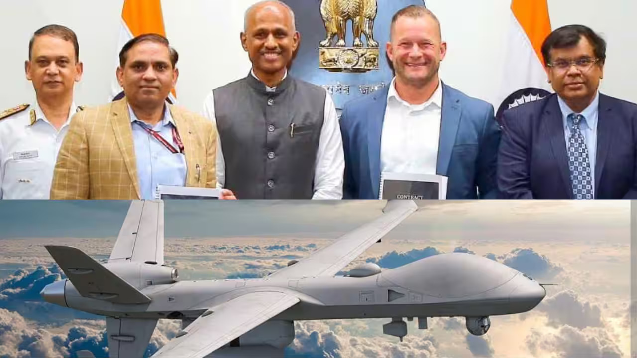 India Seals Rs 1,943 Crore Deal With General Atomics for Two MQ-9B Sea Guardian Drones