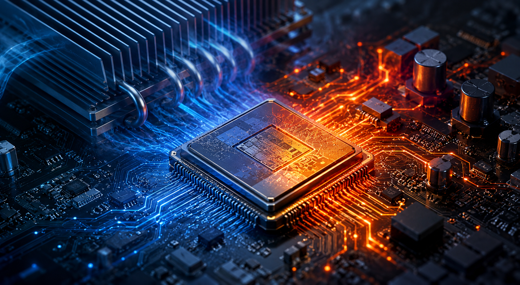 Thermal Management and Power Integrity in High-Performance Semiconductor Devices