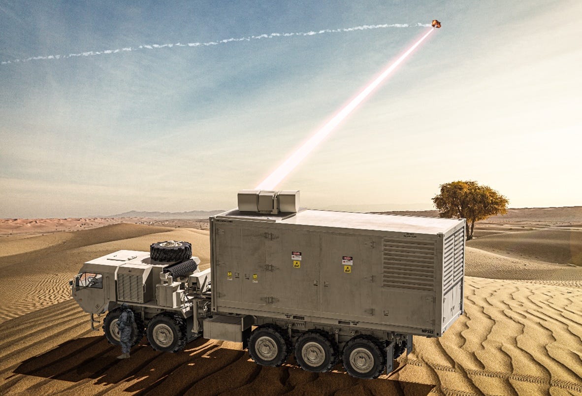 US Rapid-Tracks ‘Containerised Laser’ Weapons for Drones and Missiles