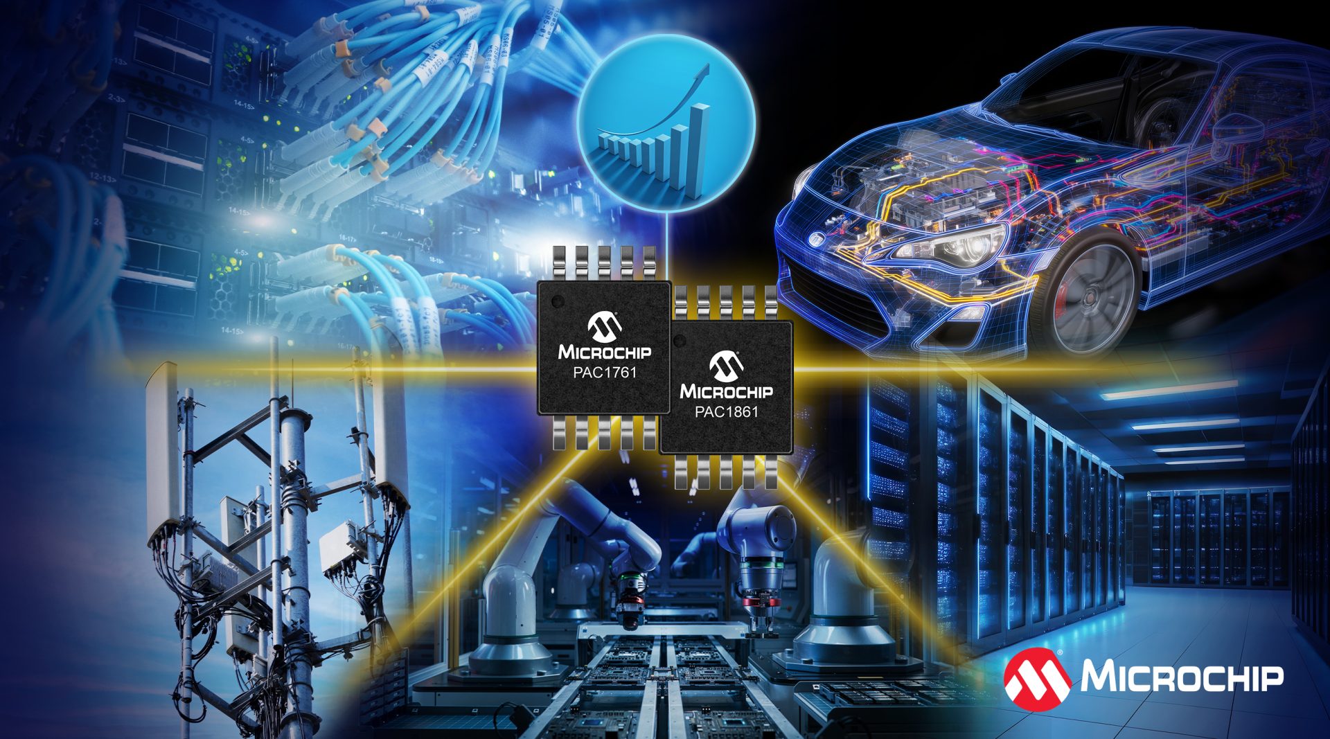 Microchip Launches 65V Digital Power Monitors for Smarter 48V Power Systems