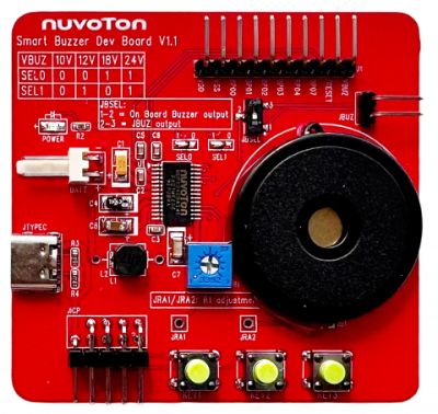 Nuvoton Introduces NSP2340BA24E Smart Buzzer, Redefining the Buzzer Sound Experience