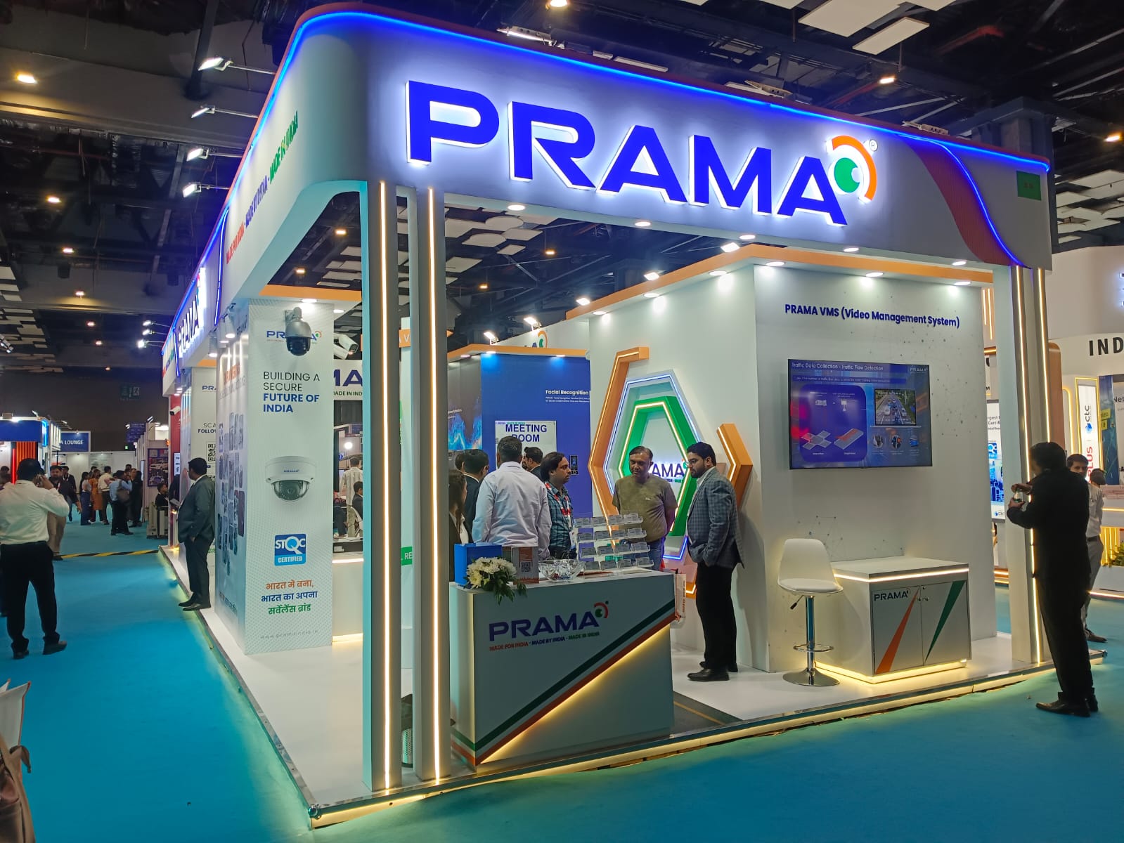 PRAMA Showcases Intelligent and Indigenous Transport Security Solutions at Traffic Infratech Expo